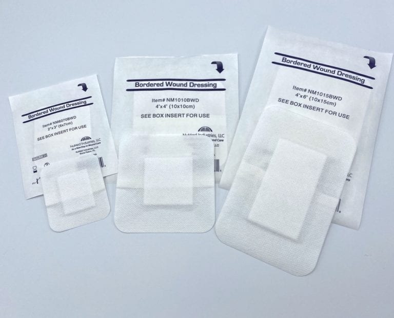 Bordered Gauze Wound Dressing 2x3 (100 ct.) BODYARMOR MEDICAL SUPPLIES