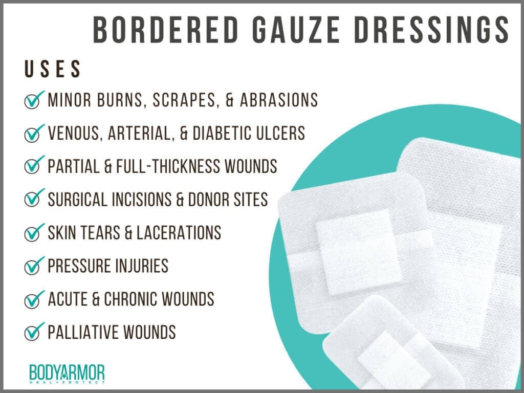 Bordered Gauze Product Page Image 2
