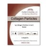 Collagen particles, powder wound healing