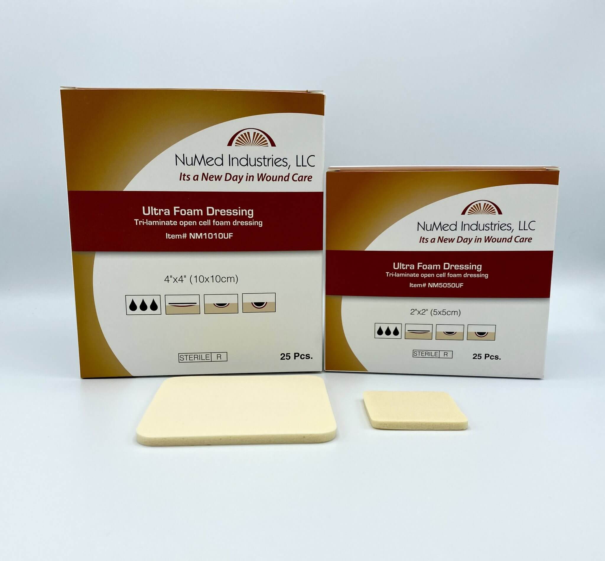 Ultra Foam Dressing 4x4 (25 ct.) BODYARMOR MEDICAL SUPPLIES