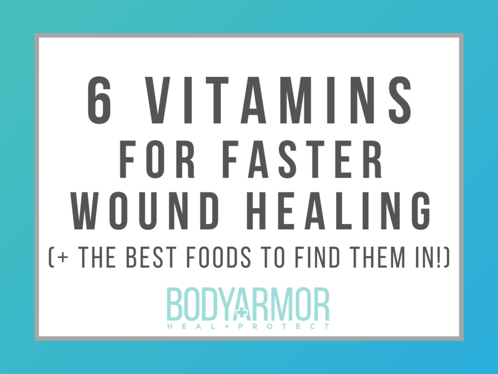 6 Vitamins For Faster Wound Healing | BODYARMOR