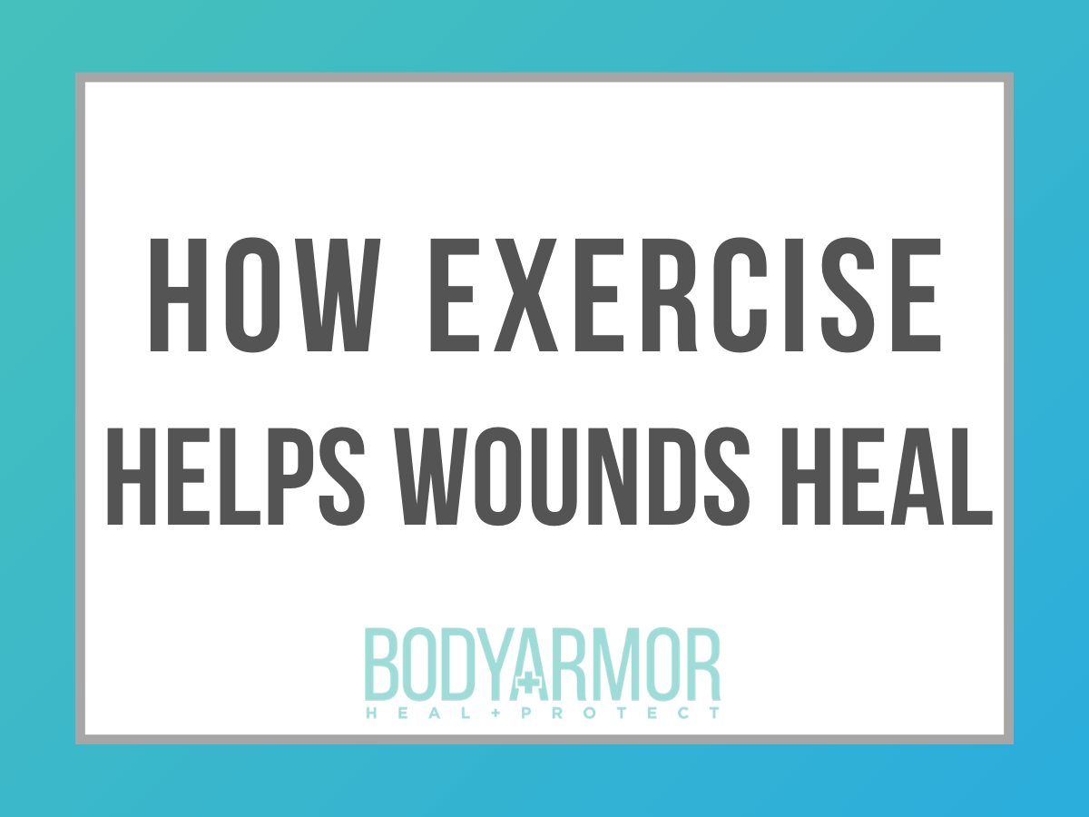 How Exercise Helps Wounds Heal Title
