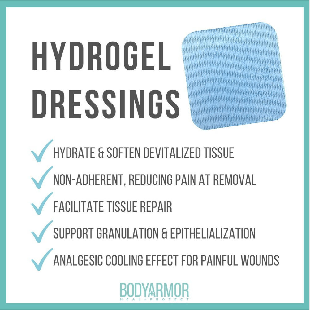 How to Use Hydrogel Dressings BODYARMOR MEDICAL SUPPLIES