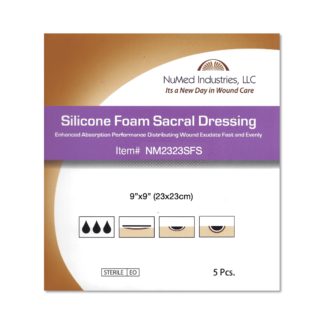 NuMed Silicone Sacral Wound Dressing