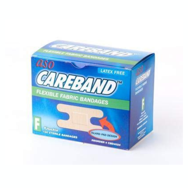 ASO Careband Fabric Knuckle Strips (100/box) | BODYARMOR MEDICAL SUPPLIES