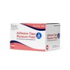 Tape adhesive remover wipes for wound care