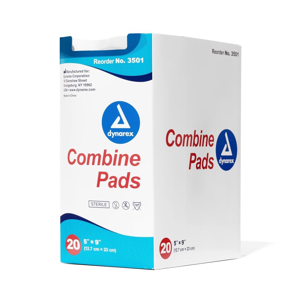 DYN3501 - Combine Pads, ABD, 20 per Box